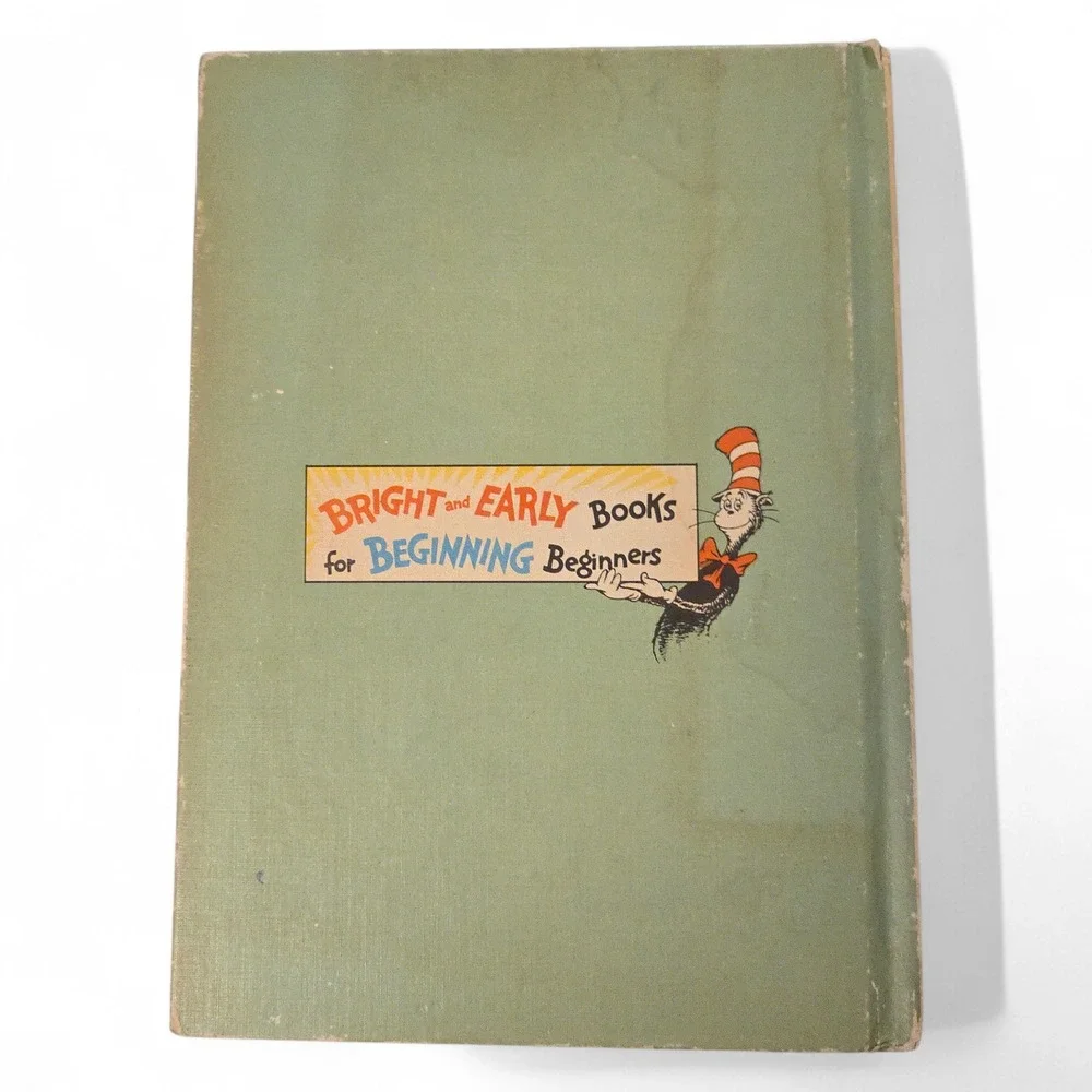 VTG 1968 Dr Seuss Childrens The Foot Book Hardcover Bright Early USA BOOK‎ CLUB
